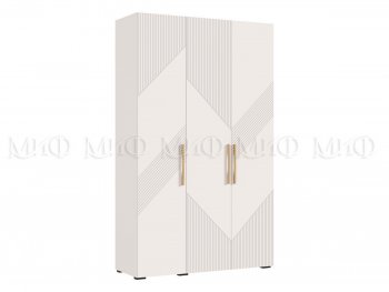 Шкаф 1350 мм Ирис с антресолью, кашемир (Миф) в Нягани - nyagan.mebel-e96.ru