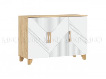 Спальный гарнитур Ирис крафт/белый, модульный (Миф) в Нягани - nyagan.mebel-e96.ru