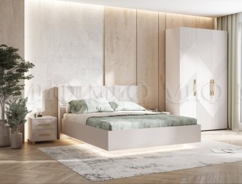 Кровать парящая Ирис кашемир (Миф) в Нягани - nyagan.mebel-e96.ru