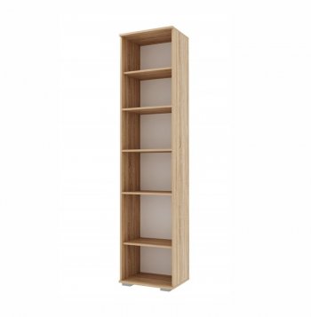 Пенал 1дв. Италия П-500 сонома/белый (Памир) в Нягани - nyagan.mebel-e96.ru