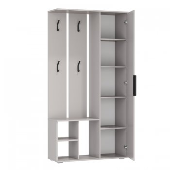 Прихожая Кармен-1 кашемир (Олмеко) в Нягани - nyagan.mebel-e96.ru