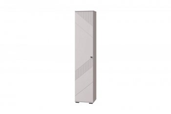 КАШЕМИР-прихожая Шкаф с 1дв. для платья и белья (выдв.штанг) (МЛК) в Нягани - nyagan.mebel-e96.ru | фото