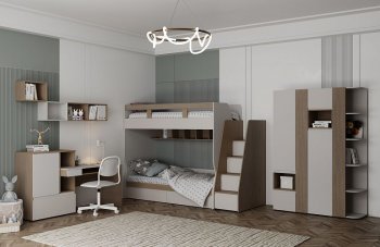 Набор детской мебели Каспер, модульный (СБК) в Нягани - nyagan.mebel-e96.ru