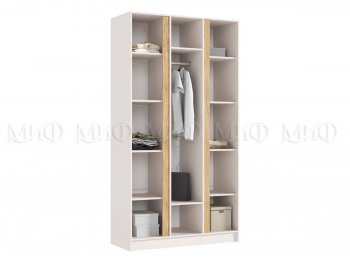 Шкаф 1200 мм 3-х ств. Келвин кашемир (Миф) в Нягани - nyagan.mebel-e96.ru