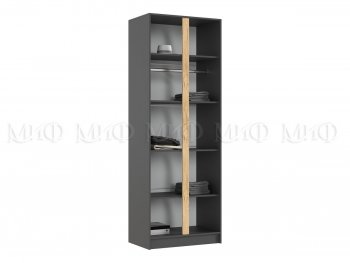 Шкаф 800 мм 2-х ств. Келвин графит  (Миф) в Нягани - nyagan.mebel-e96.ru