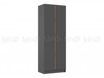 Шкаф 800 мм 2-х ств. Келвин графит  (Миф) в Нягани - nyagan.mebel-e96.ru