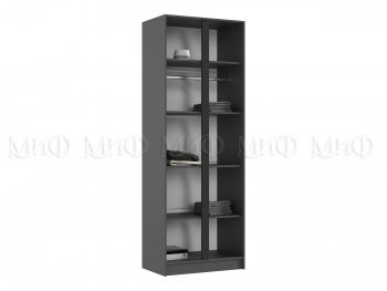Шкаф 800 мм 2-х ств. Келвин графит  (Миф) в Нягани - nyagan.mebel-e96.ru