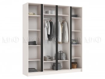 Шкаф 2000 мм 4-х ств. Келвин кашемир (Миф) в Нягани - nyagan.mebel-e96.ru