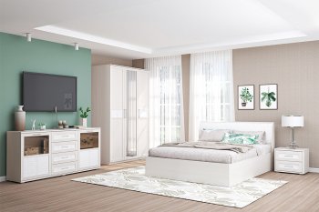 Спальный гарнитур Кэт-4 модульный, бодега (Диал) в Нягани - nyagan.mebel-e96.ru