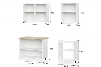 Кухонный гарнитур КГ-6 1600 мм (СВ) в Нягани - nyagan.mebel-e96.ru