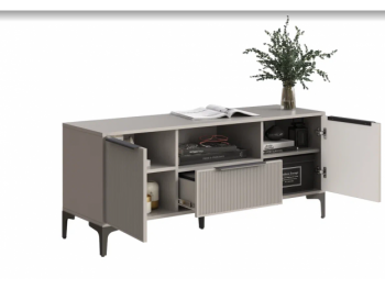 Тумба ТВ на 1350 Кимберли кашемир (Handis) в Нягани - nyagan.mebel-e96.ru