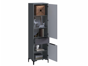 Пенал 550 мм Кимберли графит (Handis) в Нягани - nyagan.mebel-e96.ru