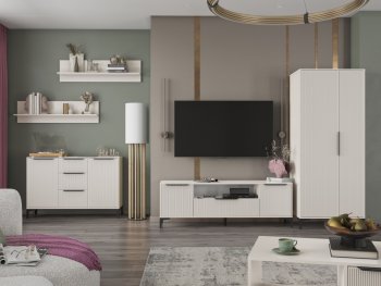 Стенка Кимберли кашемир, модульная (Handis) в Нягани - nyagan.mebel-e96.ru