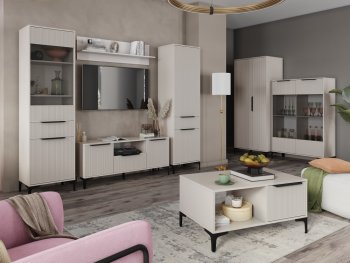 Стенка Кимберли кашемир, модульная (Handis) в Нягани - nyagan.mebel-e96.ru