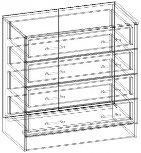 Комод К800 серия София в Нягани - nyagan.mebel-e96.ru