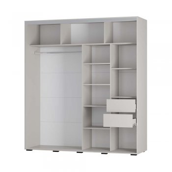 Шкаф-купе Крафт-6 кашемир 2000 мм (БТС) в Нягани - nyagan.mebel-e96.ru