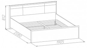 Кровать Амели с ортопедическим основанием 1400*2000 в Нягани - nyagan.mebel-e96.ru