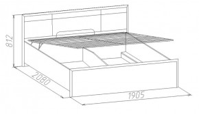 Кровать Амели с подъемным механизмом 1400*2000 в Нягани - nyagan.mebel-e96.ru