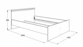 Кровать с ящиками Ольга-13 (1400) в Нягани - nyagan.mebel-e96.ru