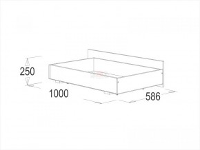 Кровать двойная Ольга 1Н + 2-а ящика (1200*2000) в Нягани - nyagan.mebel-e96.ru