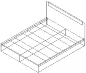 Кровать КР 1400 серия София в Нягани - nyagan.mebel-e96.ru