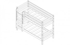 Кровать Сонечка 2-х ярусная (модульная) в Нягани - nyagan.mebel-e96.ru