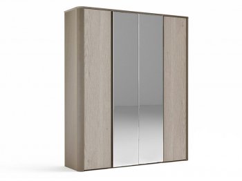 Шкаф 1950 мм 4-х дверный Лацио  (СБК) в Нягани - nyagan.mebel-e96.ru