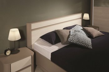 Кровать двуспальная Лацио (СБК) в Нягани - nyagan.mebel-e96.ru