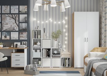 Набор детской мебели Лайт, модульный комп.2 (Гор) в Нягани - nyagan.mebel-e96.ru