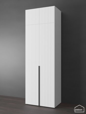 Шкаф с антресолью 800 мм Linnea MHR-2A-2 2450х800х510 (Белый-М 11.1.2) в Нягани - nyagan.mebel-e96.ru