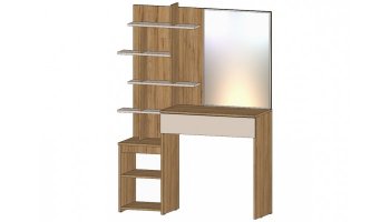Стол туалетный Ленора вотан/Кашемир (Лин) в Нягани - nyagan.mebel-e96.ru