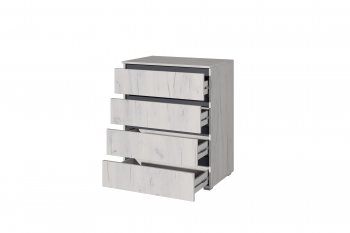 Комод Лиана графит (Зарон) в Нягани - nyagan.mebel-e96.ru