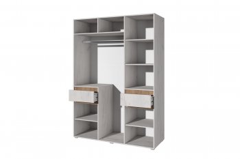 Спальный гарнитур Лиана золотой, модульный (Зарон) в Нягани - nyagan.mebel-e96.ru