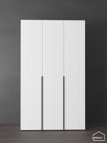 Шкаф Linnea MHR-3-1 2050х1200х510 (Белый-М 11.1.2) в Нягани - nyagan.mebel-e96.ru