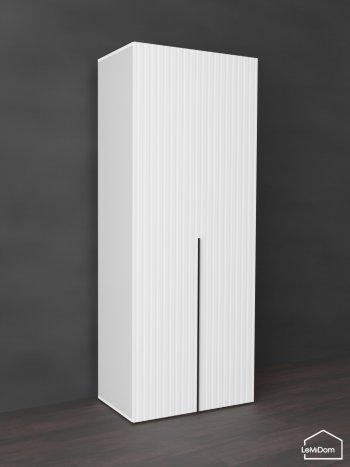 Шкаф Linnea MHR-2 2050х800х510 (Белый-М 11.1.2) в Нягани - nyagan.mebel-e96.ru