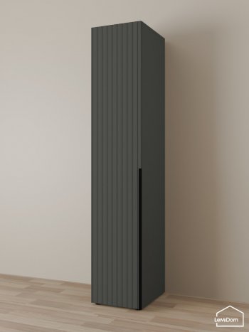 Шкаф Linnea MHR-1 2050х400х510 (Графит-М 11.1.25) в Нягани - nyagan.mebel-e96.ru