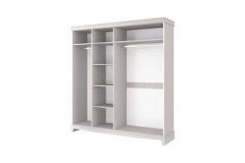Шкаф 2000 мм распашной ШР-4 Лорето, льняной (БМ) в Нягани - nyagan.mebel-e96.ru