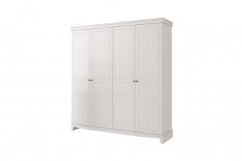 Шкаф 2000 мм распашной ШР-4 Лорето, льняной (БМ) в Нягани - nyagan.mebel-e96.ru