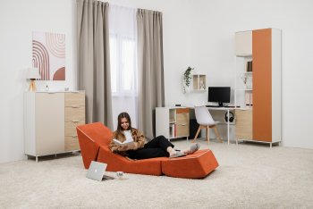 Кресло Марвэл террокотовая (Моби) в Нягани - nyagan.mebel-e96.ru