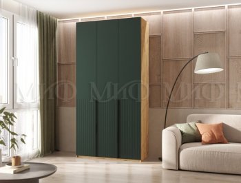 Шкаф 1200 мм Марвэл крафт/грин (Миф) в Нягани - nyagan.mebel-e96.ru