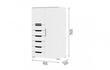 Комод-шкаф Миа КМ 053 (СтендМ) в Нягани - nyagan.mebel-e96.ru