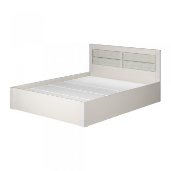 Кровать двуспальная Монако КР-16 кашемир (БТС) в Нягани - nyagan.mebel-e96.ru