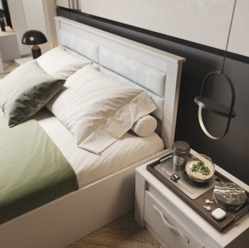 Спальный гарнитур Монако Кашемир (модульный) (БТС) в Нягани - nyagan.mebel-e96.ru