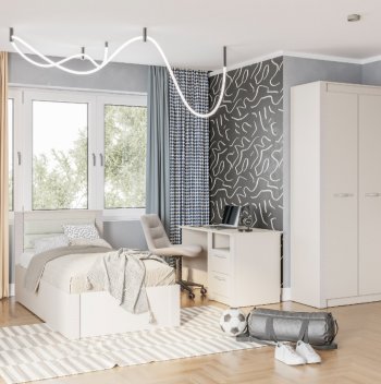 Набор детской мебели Монако Кашемир (модульный) (БТС) в Нягани - nyagan.mebel-e96.ru