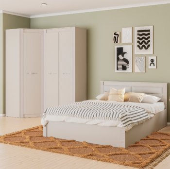 Спальный гарнитур Монако Кашемир (модульный) (БТС) в Нягани - nyagan.mebel-e96.ru