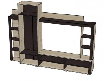 Стенка Монако (Лин) в Нягани - nyagan.mebel-e96.ru
