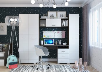 Набор детской мебели Ненси модульный (Гор) в Нягани - nyagan.mebel-e96.ru