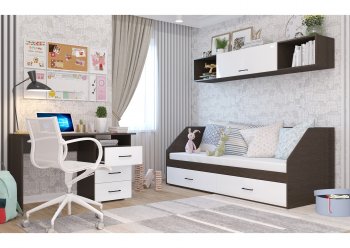 Набор детской мебели Ненси модульный (Гор) в Нягани - nyagan.mebel-e96.ru