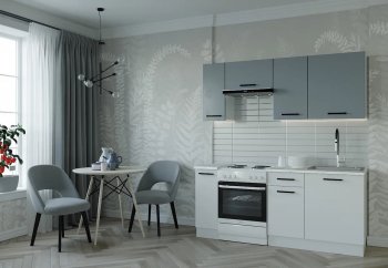 Кухонный гарнитур Ниагара 1800 мм МДФ/ЛДСП в Нягани - nyagan.mebel-e96.ru