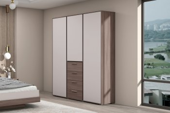 Спальный гарнитур Ника, модульный (Зарон) в Нягани - nyagan.mebel-e96.ru